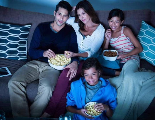 Image result for Movie Night family